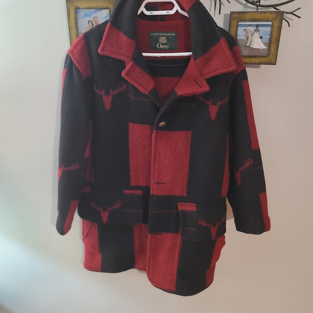 Vintage Orvis Buffalo Plaid Jacket